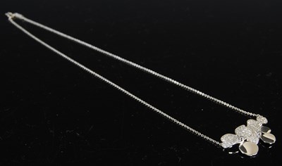 Lot 745 - Tiffany & Co., a platinum and diamond Paper...