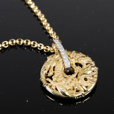 Lot 743 - Carrera Y Carrera, an 18ct yellow, white gold...