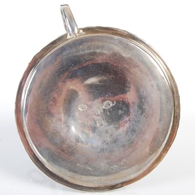 Lot 535 - An unusual George III Irish silver wax jack,...