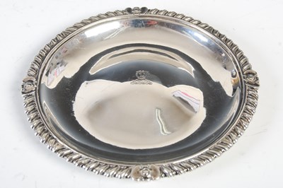 Lot 558 - A George III Scottish silver wine funnel and...
