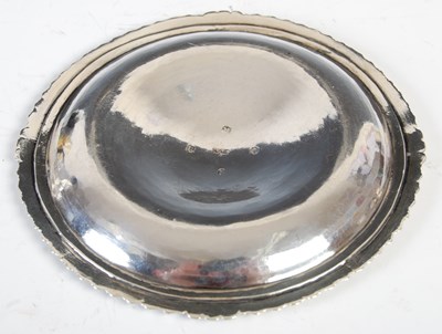 Lot 558 - A George III Scottish silver wine funnel and...