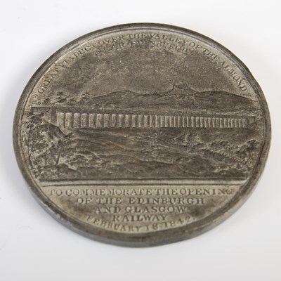 Lot 209 - Railway Interest - A 19th century white metal...