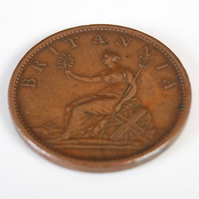 Lot 60 - A 19th century Australian copper trade token,...