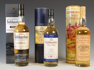 Lot 763 - Three assorted single malt Whiskies to include...