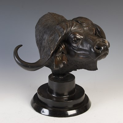 Lot 202 - Ryan Wilhite, a limited edition bronze head of...