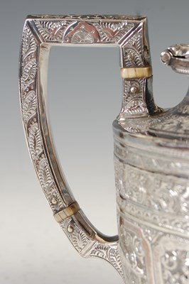 Lot 505 - A Victorian silver three-piece, 'Signs of the...
