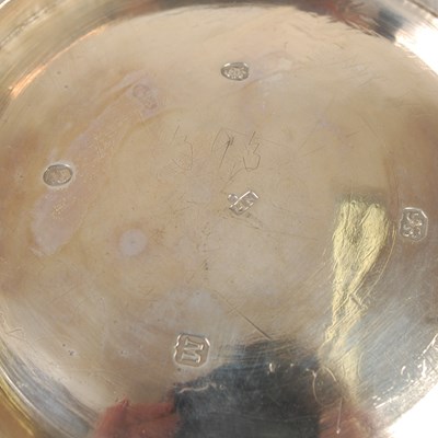 Lot 512 - A George III silver teapot, London, 1807,...