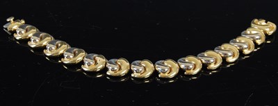 Lot 760 - Kria, an 18ct gold necklace and matching...