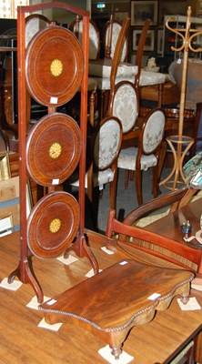 Lot 688 - A 19th century mahogany wall mounted console...