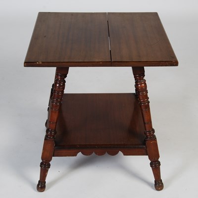 Lot 40 - An early 20th century Arts & Crafts mahogany...