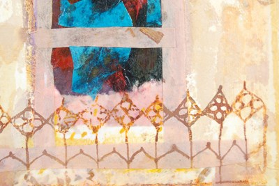 Lot 414 - Christine Woodside RSW RGI (b.1946) View from...