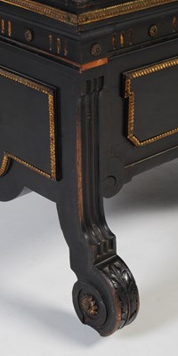 Lot 31 - Lamb of Manchester, A Victorian ebonised and...