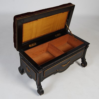 Lot 31 - Lamb of Manchester, A Victorian ebonised and...