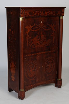 Lot 86 - A late 19th/early 20th century mahogany,...