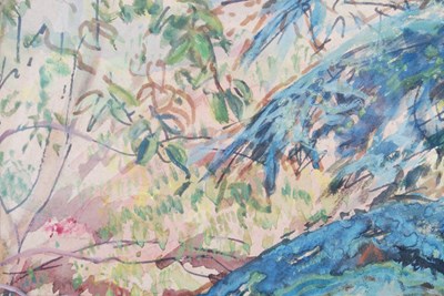 Lot 407 - Annabel Kidston (1896-1981) 
Trees at Rufflets...