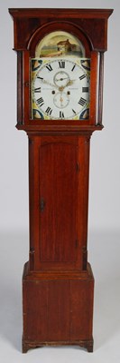 Lot 2 - A 19th century oak longcase clock, James Maule,...