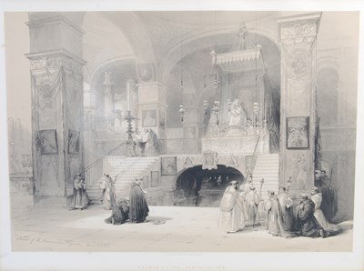 Lot 391 - After David Roberts RA  
Crypt of the Holy...