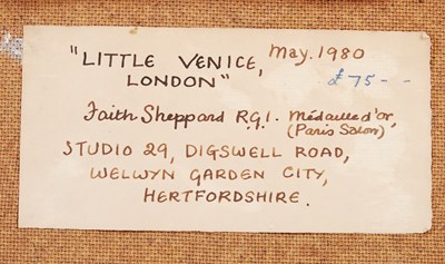 Lot 449 - Faith Sheppard RGI (1920-2008) 
Afternoon in...