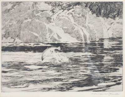 Lot 396 - Norman Wilkinson (1878-1971) The Leaping...