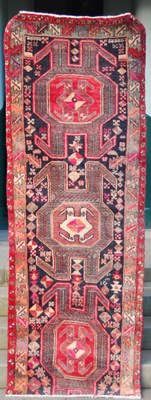 Lot 163 - A Persian runner, Ardabil, 20th century, the...