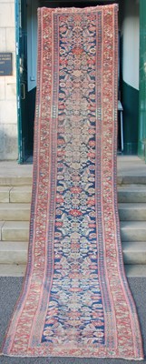 Lot 169 - A Persian runner, late 19th/early 20th century,...