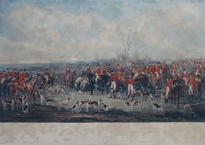 Lot 404 - After Anson A. Martin 
The Bedale Hunt...