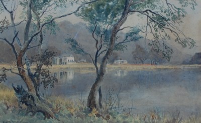 Lot 419 - Bernard Eyre Walker (1887-1972) 
Lake scene...