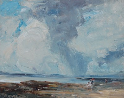 Lot 479 - Peter Wishart ARSA (1846-1932)  
Coastal scene...