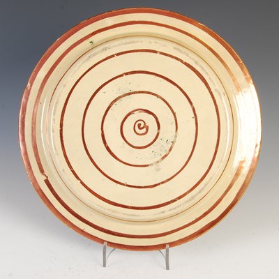 Lot 910 - A large Spanish Hispano-Moresque pottery...