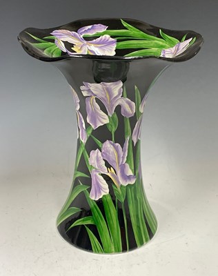 Lot 784A - Attributed to Wemyss Pottery, a black ground...