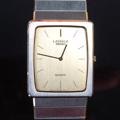 Lot 43A - A vintage Lassale Seiko Quartz stainless steel...