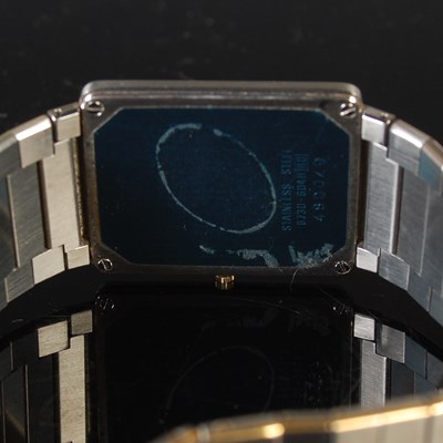 Lot 43 - A vintage Lassale Seiko Quartz stainless steel...
