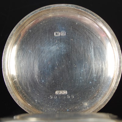 Lot 99 - A Birmingham silver cased Rolex hunter cased...