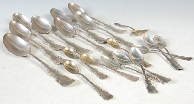 Lot 152 - A collection Birk's sterling silver flatware,...