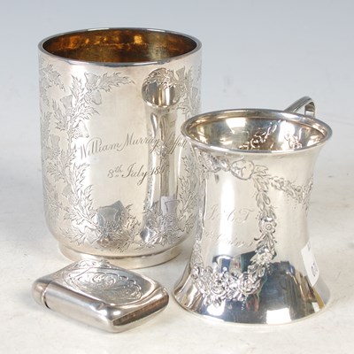 Lot 167 - A collection of silver to include London...