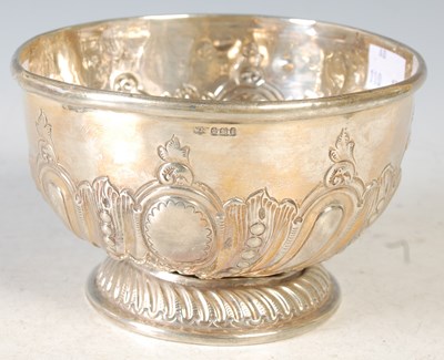 Lot 185 - A Sheffield silver footed bowl, 13cm diameter...