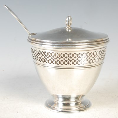 Lot 183 - A Tiffany & Co sterling silver and clear glass...