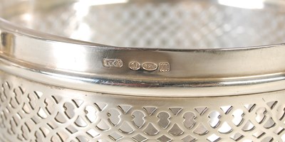 Lot 183 - A Tiffany & Co sterling silver and clear glass...