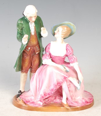 Lot 268 - A Royal Doulton figure, 'The Court Shoemaker...