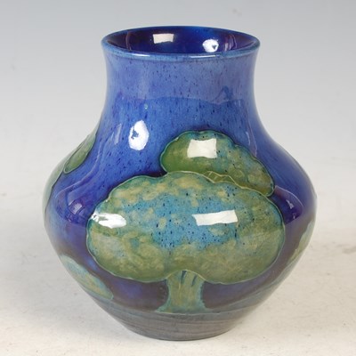 Lot 279 - Moonlit Blue, a Moorcroft vase, signed and...