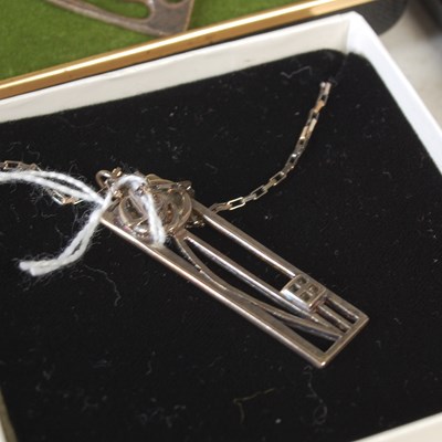 Lot 309 - A collection of Scottish silver and white...