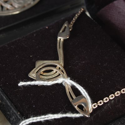 Lot 309 - A collection of Scottish silver and white...