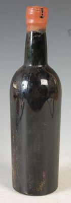 Lot 344 - A vintage bottle of port, with red wax seal...