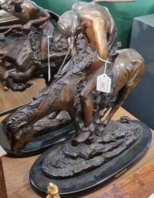 Lot 395 - After James Earle Fraser, End of the Trail, a...