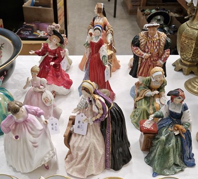 Lot 417 - A collection of ten assorted Royal Doulton...