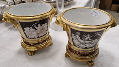 Lot 446 - A pair of late 19th century continental...