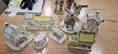 Lot 532 - A collection of seven assorted Coalport houses...