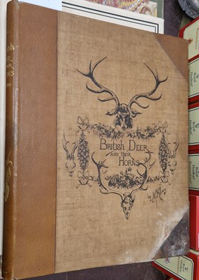 Lot 537 - One volume, 'British Deer and Their Horns' by...