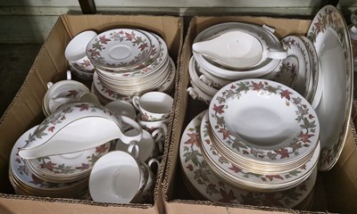 Lot 587 - Two boxes - assorted Wedgwood Ivy House...