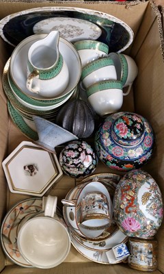 Lot 629 - Box - assorted ceramics.